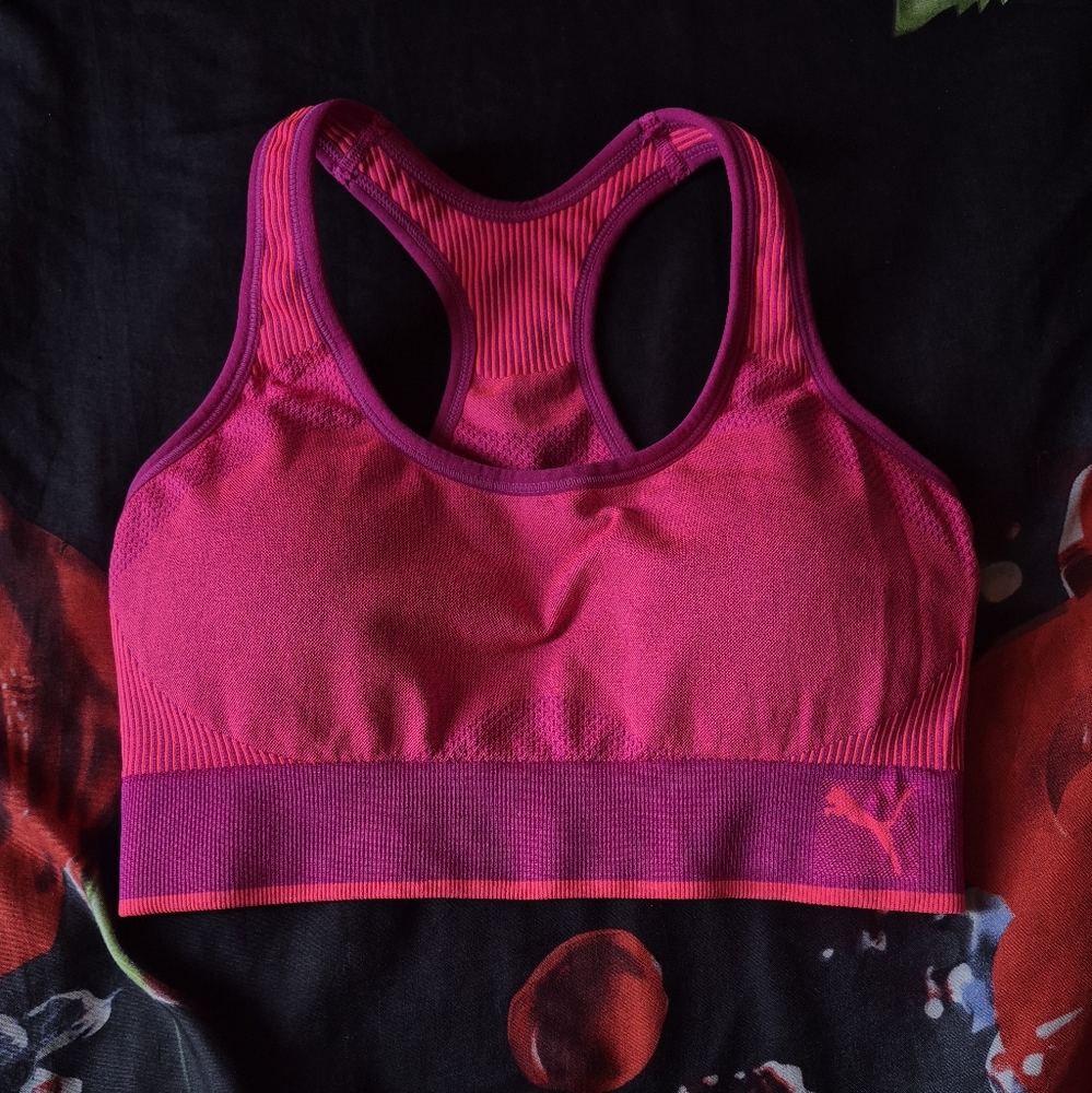 Puma Hot Pink Sports Bra